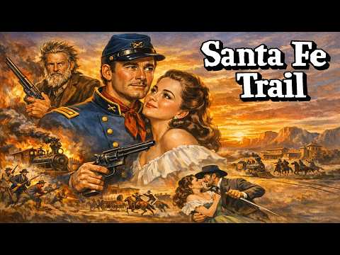 SANTA FE TRAIL (1940) | Full Western Movie