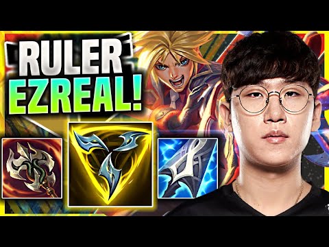 RULER CHILLING WITH EZREAL! - GEN Ruler Plays Ezreal ADC vs Kai'Sa! | Season 11