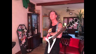 Video thumbnail for Gibson Flying V melody Maker from 2011 demo and review by Foxy's Guitar Show
