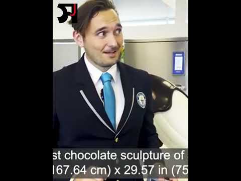 চকলেটের কলা বানিয়ে বিশ্ব রেকর্ড | World record by making chocolate banana #strangrecord