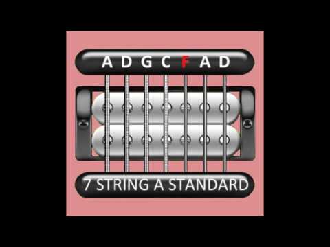Perfect Guitar Tuner (7 String A Standard = A D G C F A D)