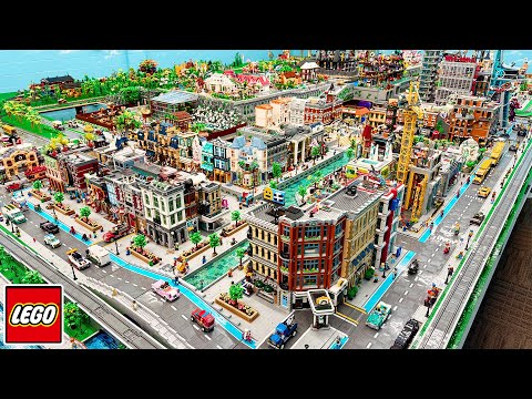 LEGO City Overview! Over 100x Customized Builds!