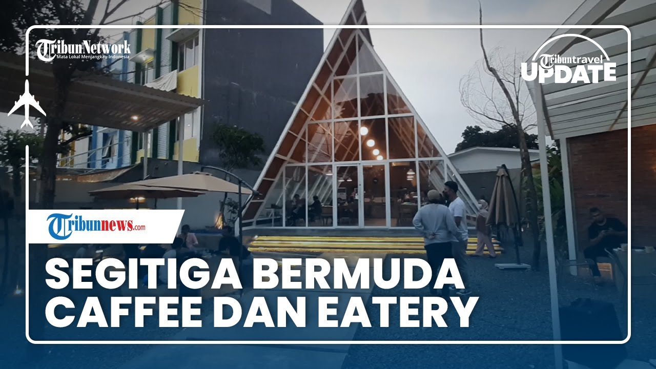 Segitiga Bermuda Coffee and Eatery, Punya Bentuk Bangunan yang Unik dan