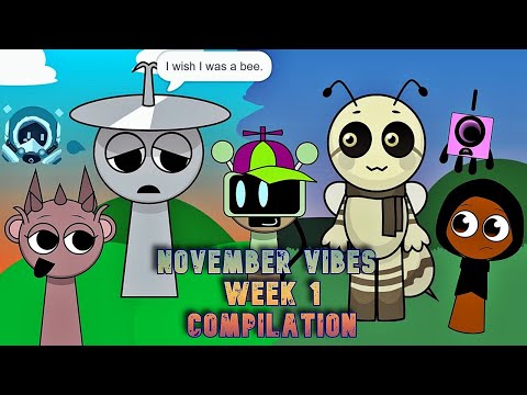 November Vibe: Sprunki Compilation 🌪️ Week 1 - Remix Crossover Madness