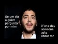 Salvador Sobral-Amar Pelos Dois-(lyrics+ english translation) {Eurovision Portugal 2017}