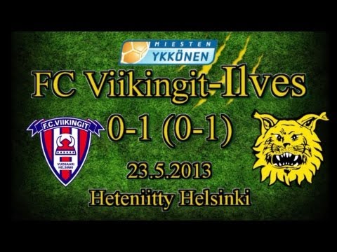 HD! FC Viikingit-Ilves 0-1 (0-1) 23.5.13 Ykkönen kooste