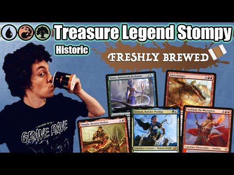 ☕ Freshly Brewed: Episode 21 - 🟢🔴🔵 Treasure Legend Stompy - Fast Starts With Moving Parts (Historic)