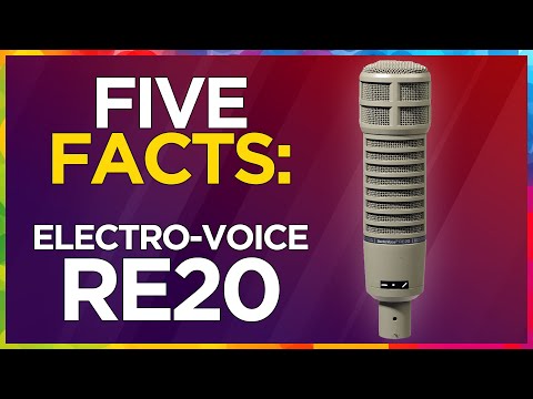 Electro-Voice RE20 Cardioid Dynamic Microphone 1968 - Present - Gray image 12