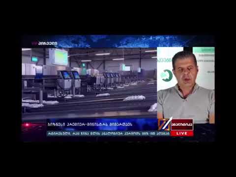 ინვეტ ჯგუფის დირექტროი დავით შალამბერიძე TV პირველის პირდაპირ ეთერში