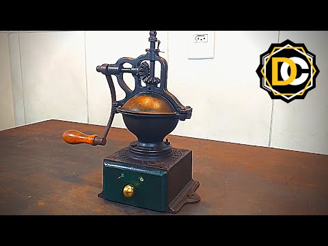 100 Years Antique Coffee Grinder - Restoration | Workshop DC
