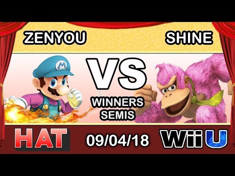 HAT 37 - eM | Zenyou (Mario) Vs. LH | ShiNe (Donkey Kong) Winners Semis - Smash 4