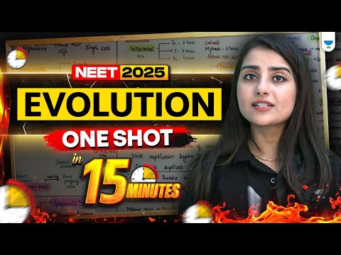 🧬 Evolution One Shot in 15 Minutes ⚡ | NEET 2025 🔥 Seep Pahuja #neet2025 #seeppahuja