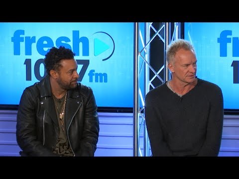 Sting: I See Shaggy As My Brother After Making Music Together