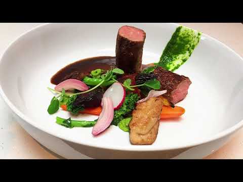 Beautiful Lamb Recipe, Fine Dining,  Fillet, Tongue, Sweetbreads