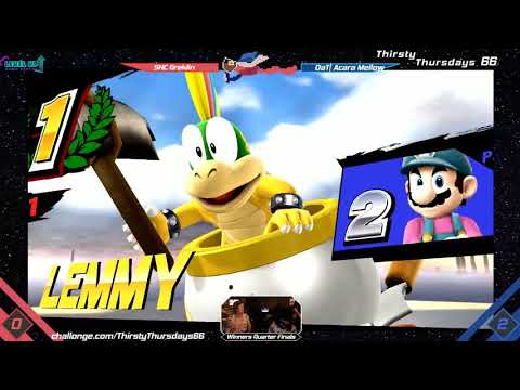DaT Acara Mellow (Mario) vs SHC Greklin (Bowser Jr) - WQF