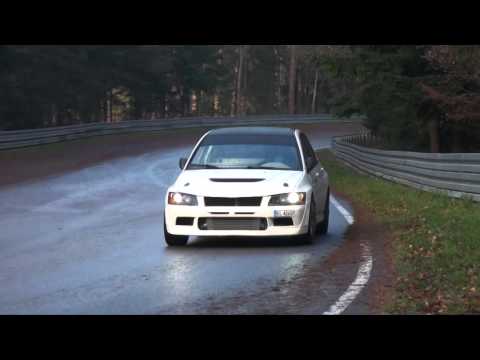 Grzegorz Waszkowski - Mitsubishi Lancer Evo - "SuperBarbórka 2015" Tor Kielce 05-12-2015