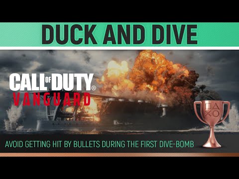 Call of Duty Vanguard - Duck and Dive 🏆 Trophy / Achievement Guide (Mission 4: The Battle of Midway)