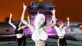 마영전 캐릭으로 블랭핑크 - PINK VENOM [MMD 9P]