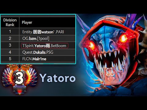 Yatoro's IMBA SLARK - This is How He Reached Rank 3!