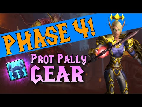 Phase 4 New Gear for Prot Paladins - TBC Classic