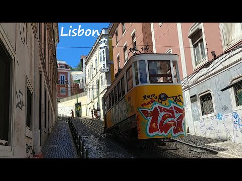 Vamos Caminhar - Lisboa, Portugal 🇵🇹 | Bairro Alto, Rua Augusta | Caminhante Médio