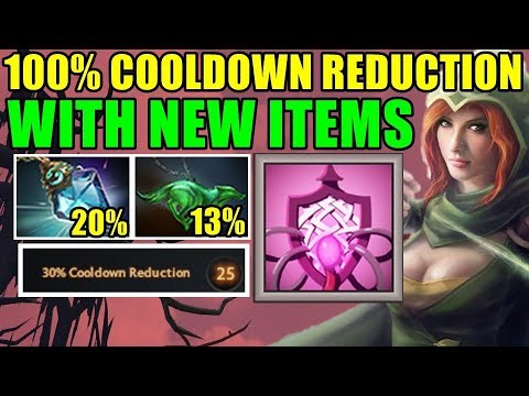 100% Cooldown Reduction New Items New Imba | Dota 2 Ability Draft