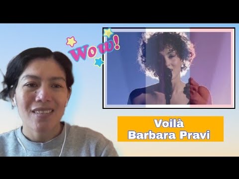 BARBARA PRAVI - Acoustic version of Voilà - France 🇫🇷 - Eurovision 2021 REACTION