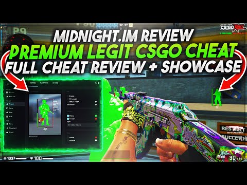 NEW PREMIUM CSGO CHEAT | MIDNIGHT.IM CHEAT REVIEW + SHOWCASE
