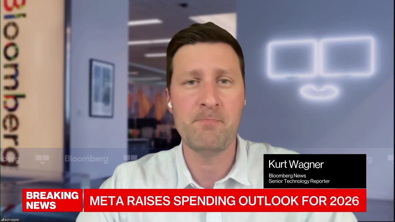 Meta Shares Plunge as AI Investments Raise Spending Outlook - Bloomberg Podcast