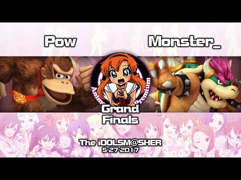 The iDOLSM@SHER: Pow (DK) vs. Monster_ (Bowser) - SSB4 Grand Finals