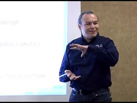 Tusweca Tionspaye Jan Ullrich Speaks at the Lakota, Dakota , Nakota , Language Summit  11   19   10