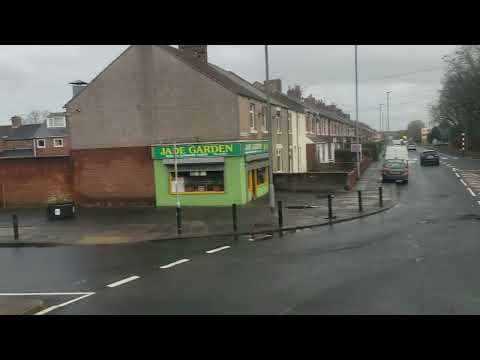 Front Seat View: 1 Bedlington Station - Ashington 7541/YX17 NNO