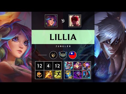 Lillia Jungle vs Lee Sin - TW Challenger Patch 25.20