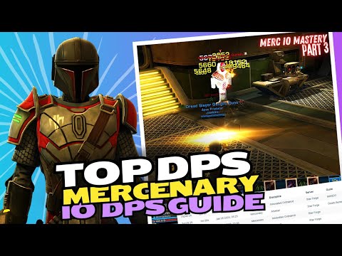 SWTOR: Mercenary IO Build Part 3 - Master Leaderboards & Top DPS 2025!