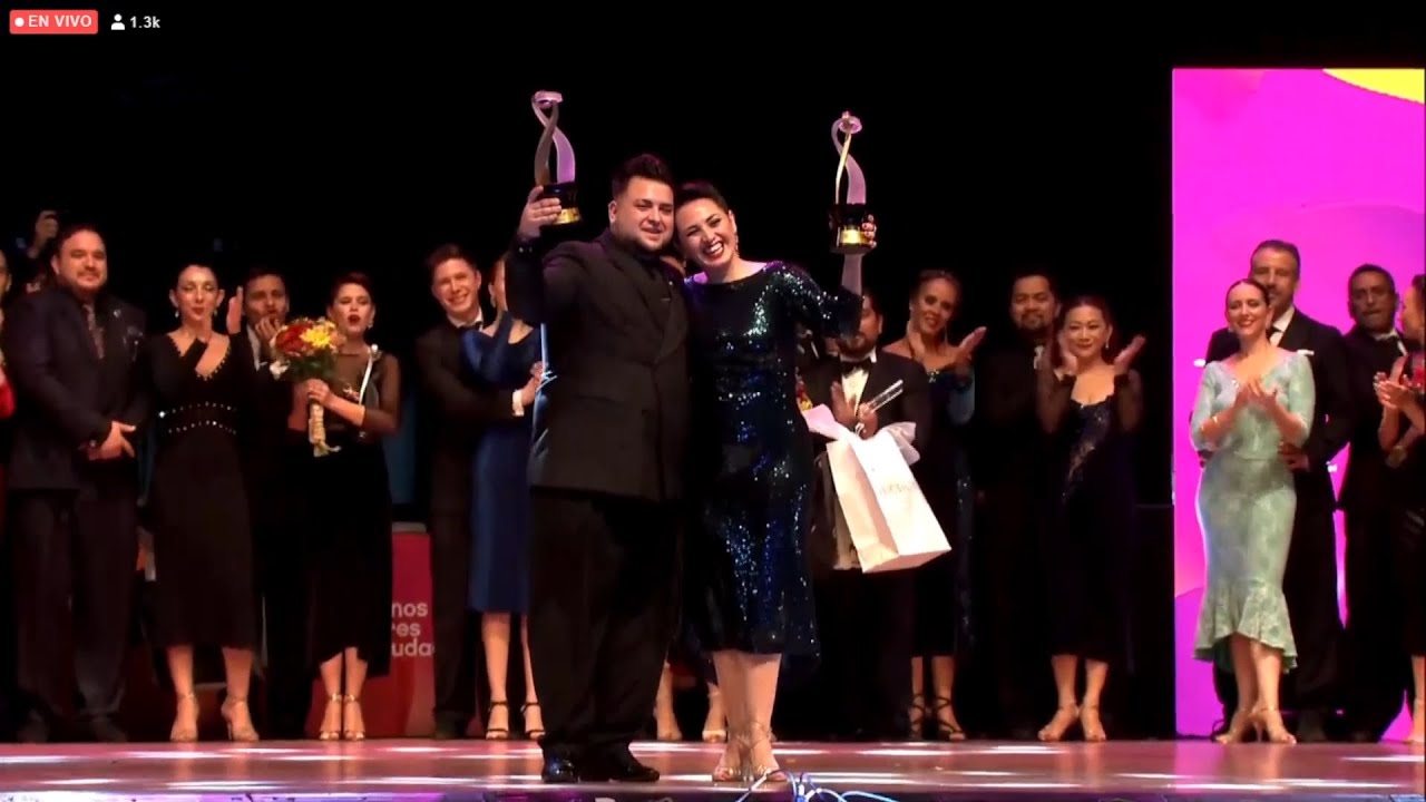 Campeones mundial de tango 2022: Cynthia Palacios y Seba Bolivar