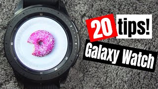 20 Galaxy Watch Tips!