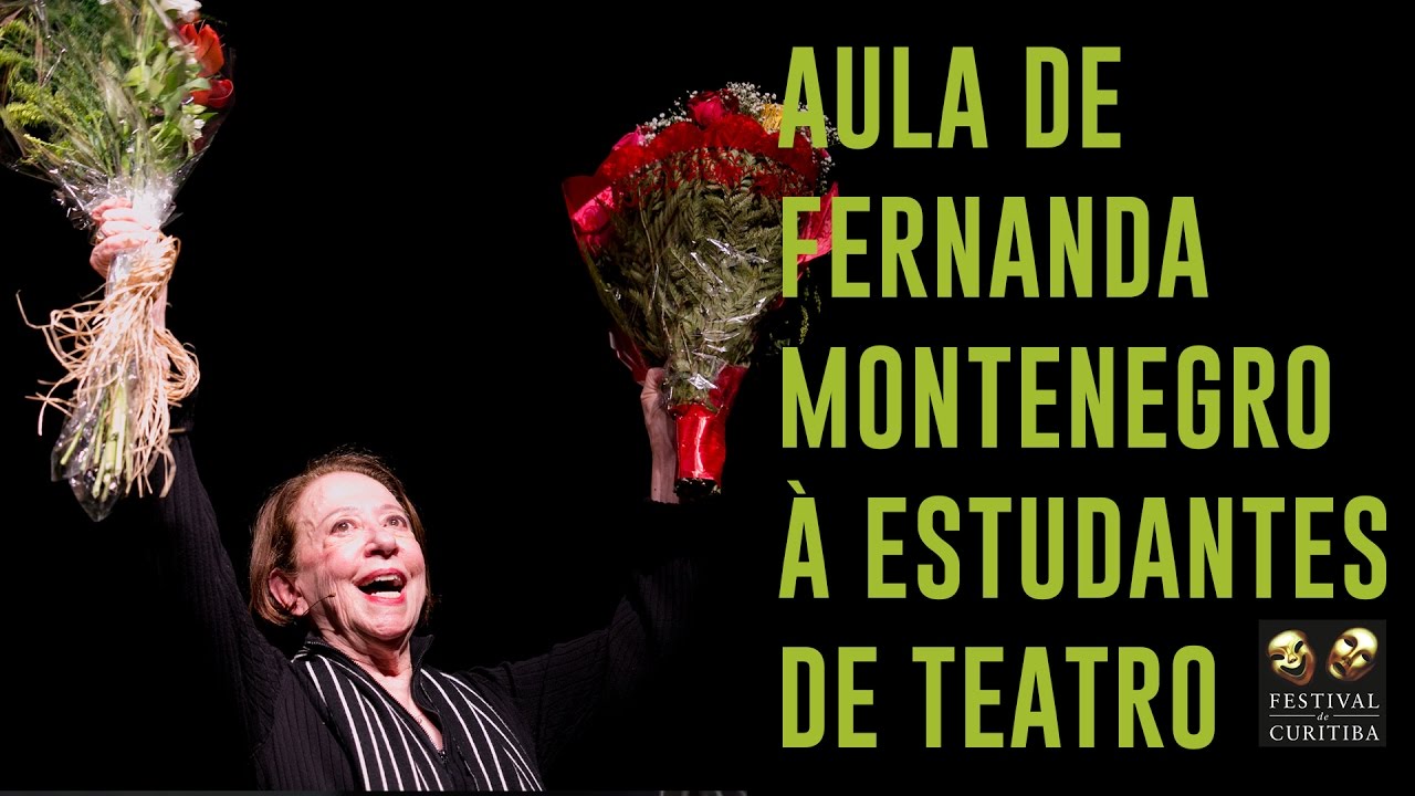 Aula de Fernanda Montenegro a estudantes de teatro [na íntegra]