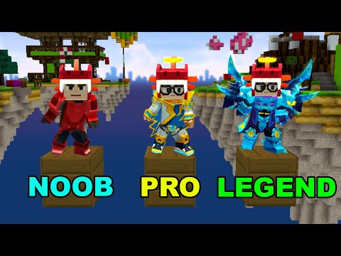 Noob vs Pro Vs Legends in Bedwars