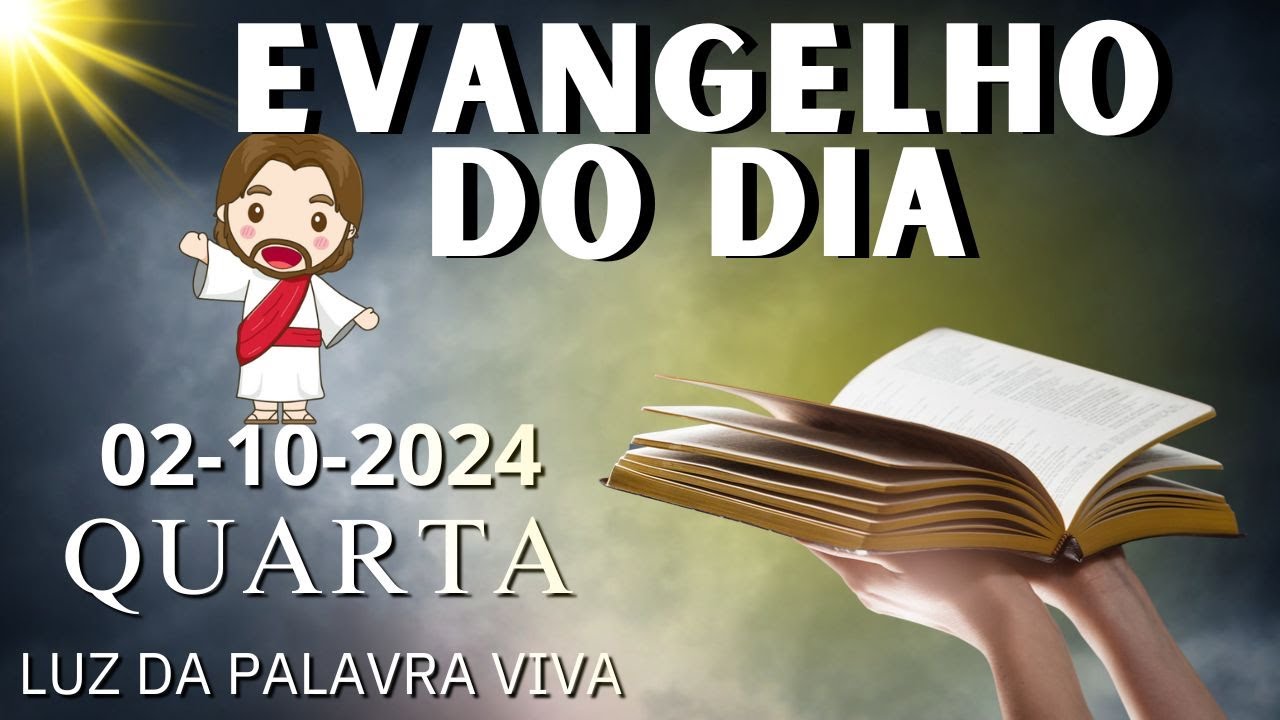 Você Está Pronto para a Oração do Dia?O EVANGELHO DO DIA 02/10/2024  LITURGIA DIÁRIA -HOMILIA DIÁRIA