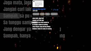 Download lagu LIRIK LAGU DJ JAGA MATA DAN JAGA HATI #jagamatajagahati #fypシ #lirikgoogle #liriklagu #lirik #lyrics mp3