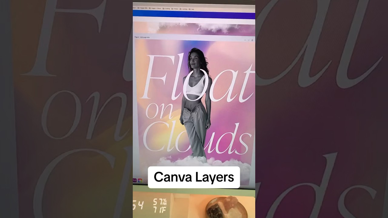 Canva Tips & Tricks - Layers #canvatips #design #canva