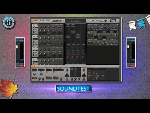 Uhe Zebra Legacy v2   SOUNDTEST
