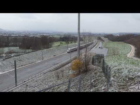 ICE 3 (BR 403) 250 Km/h @ Boßlertunnel - SFS Wendlingen-Ulm