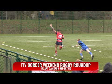ITV BORDERS RUGBY ROUNDUP -  KIRKCALDY v PEEBLES - 19.2.24