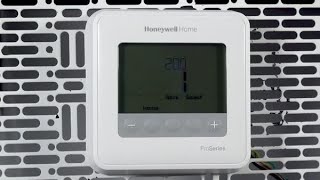 How to enter and navigate advanced programming on the T4 Pro thermostat - Resideo