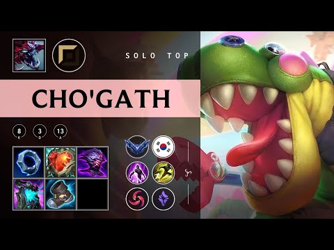Cho'Gath Top vs Sylas - KR Diamond Patch 25.24