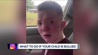 What to do if your child is being bullied.