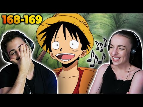 LET LUFFY FINISH HIS SONG!! 🤣 *ONE PIECE* Episodes 168-169 REACTION!