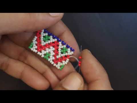 3 moti leriya design tutorial/ beautiful Dal moti design/ small patti for moti