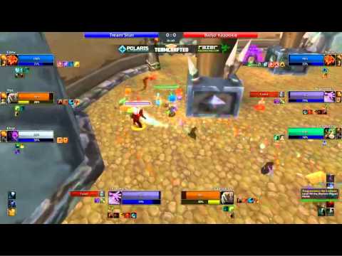 World of Warcraft - Gamers United charity tournament FINALS - Treant Stun VS Banjo Kazookie round 1